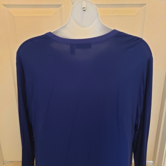 Blue Long Sleeve Top - Picture 4 of 5